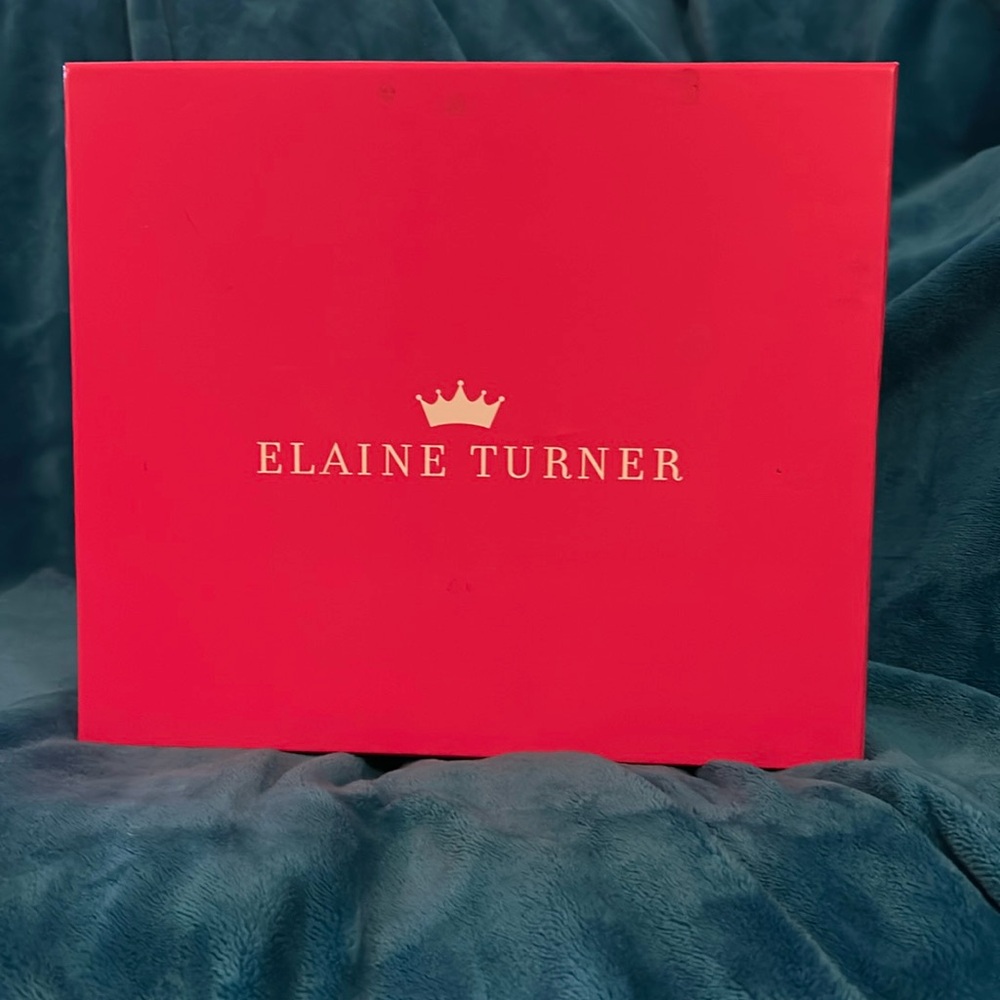 Elaine Turner Strap up Suede heels
